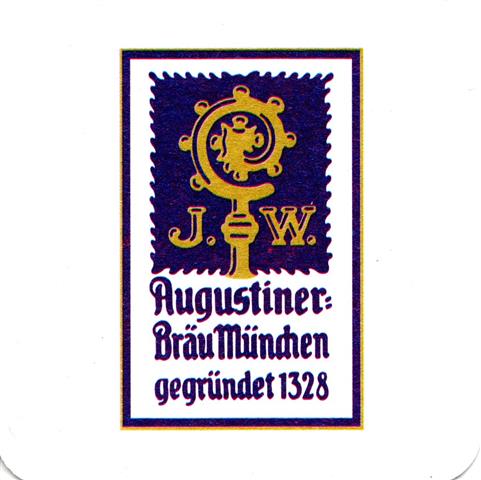 mnchen m-by august quad 1a (185-u gegrndet 1328-blaugold)